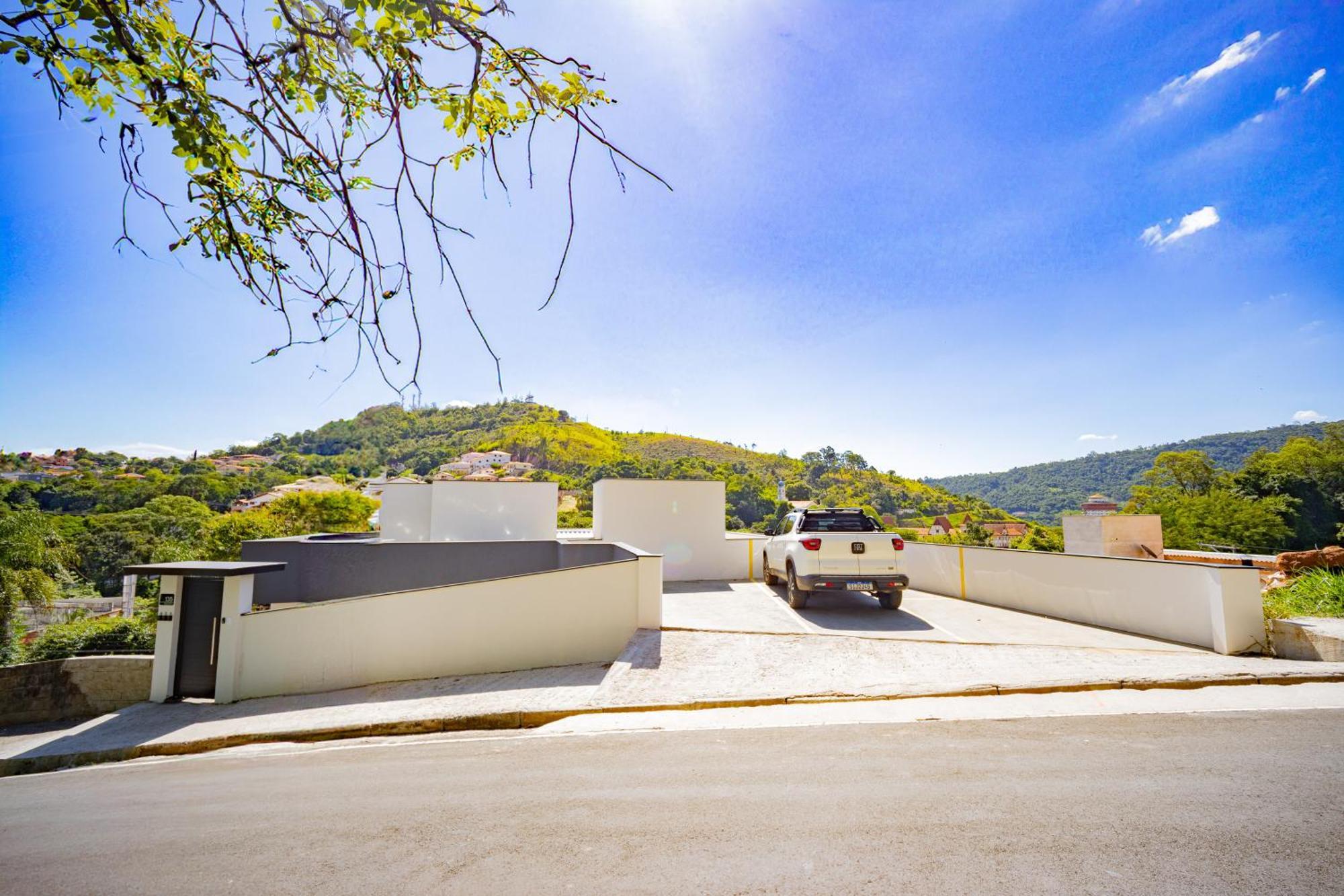 Apartamento Loft Moderno Com Vista Para As Montanhas Águas de Lindóia Exterior foto